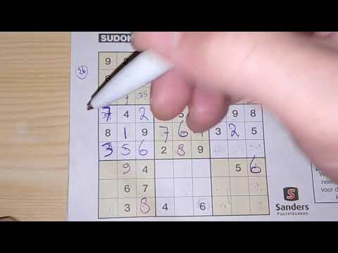 Our daily Sudoku practice continues. (#1829) Medium Sudoku puzzle. 10-24-2020 (No Additional today)
