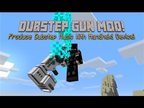 Minecraft DUBSTEP GUN MOD! Review/Spotlight Dubstep Producing Weapon! [BETA 0.1][FORGE] 1.6.4