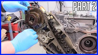 8V Engine - Timing Chain Cylinder Head