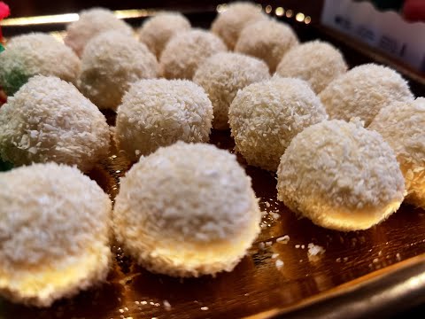 CIOCCOLATINI RAFFAELLO FATTI IN CASA con #videoricetteinsieme