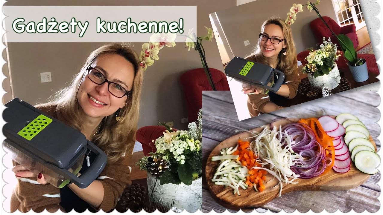 Genialne 💡GADŻETY💡 kuchenne - co warto mieć w kuchni! POLECAM 👍 krajalnica, tarka, szatkownica