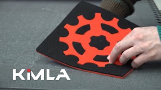 Felt cutting on Kimla CNC Cutter