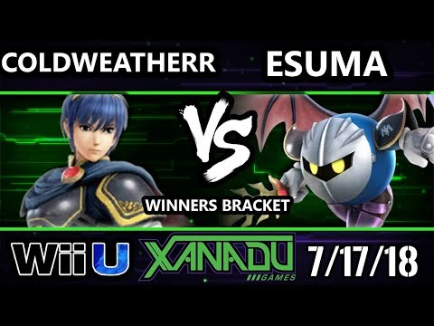 S@X 259 Smash 4 - ColdWeatherr (Marth) Vs. Esuma (Metaknight) - Wii U Winners Bracket
