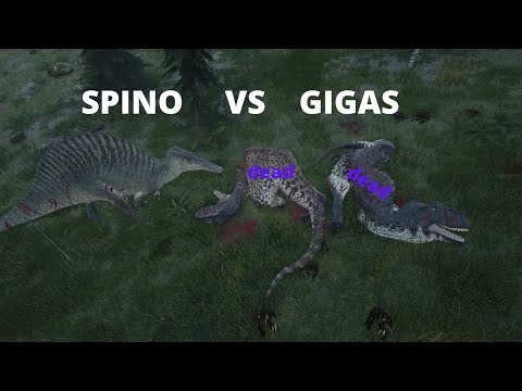 Riding Gigas is Too Easy - Spino vs Giga Pair