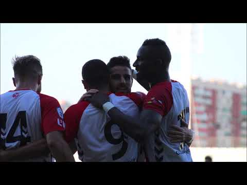 Gol Salinas C. E. L'Hospitalet - C- F. Pobla de Mafumet (1-0)