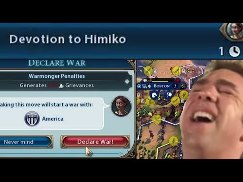 DEITY I'm Addicted To Himiko - Civ 6 Challenge League Alexander Pt 1