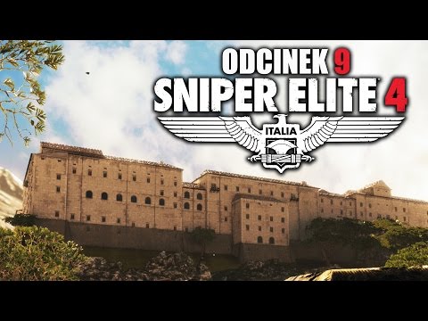 Zagrajmy w Sniper Elite 4 Italia PL #9 - Podziemia Klasztoru - PC Ultra