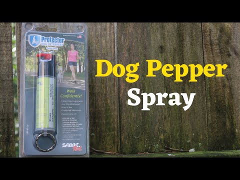 Dog Pepper Spray by SABRE RED Review & Spray Test