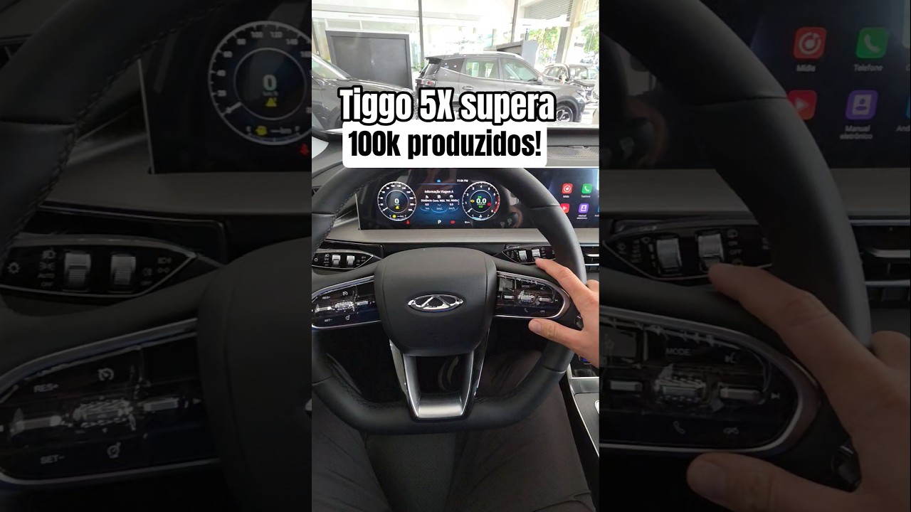 Tiggo 5X supera 100k produzidos e ganha desconto