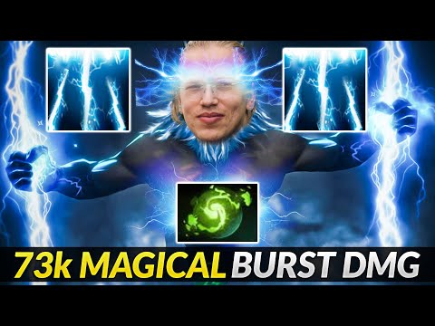 Topson Zeus Double Nimbus Burst damage Refresher & Scepter Combo