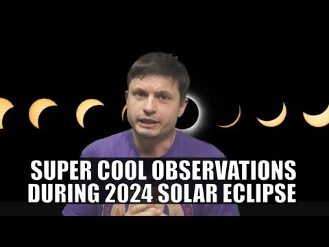 Mind-Blowing Phenomena During 2024 Solar Eclipse
