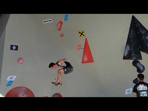 ADAM ONDRA Boulder 1 Qualification IFSC Climbing World Championships - Innsbruck 2018 - Boulder