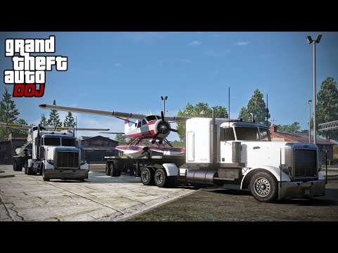 GTA 5 Roleplay - DOJ 260 - Plane Transportation (Civilian)