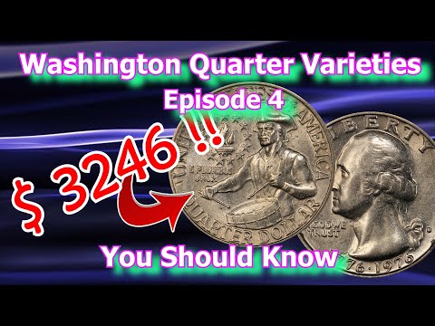 Washington Quarter Varieties You Should Know Ep.4 - 1947, 1959, 1976