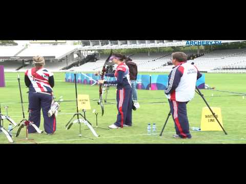 Japan v Great Britain – recurve women’s team bronze final | London 2012 Olympic Test Event