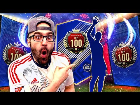 OMG BEAST TOP 100 REWARDS! *EPIC TOTS PLAYER* FIFA 18 Ultimate Team Fut champions
