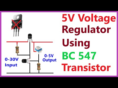 Make a 5V Voltage Regulator WITHOUT a Regulator IC!