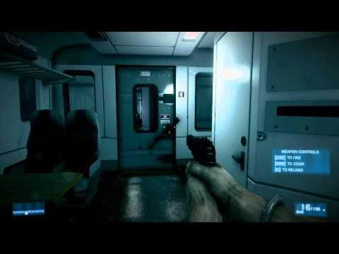 Battlefield 3 First Mission - (Battlefield 3 Gameplay) "Train Mission"