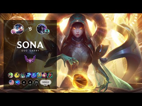 Sona Bot vs Kai'Sa - NA Master Patch 12.6