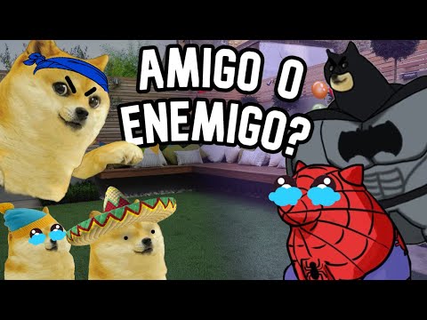 CAMPAL vs. SPIDERMAN and BATMAN at a PARTY - Threads with Cheems