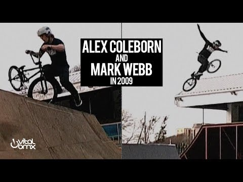 Mark Webb and Alex Coleborn in 2009