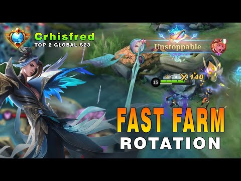 Supreme Ling Fast Farm Rotation [ Top 2 Global Ling Best Build ] By Crhisfred - MLBB