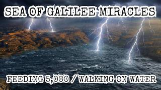 Video: Jesus' Sea of Galilee Miracles: Fed 5000; walked on water; calmed storm | HolyLandSite