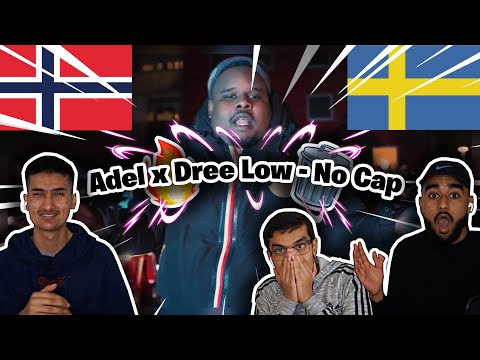 IT IS NO CAP! Norwegians React To (Swedish Rap) Reacting Til Adel x Dree Low -No Cap(Official Video)