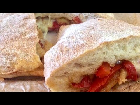 PANE PAGNOTTA  imbottita  RICETTA TIPICA CALABRESE 🌶
