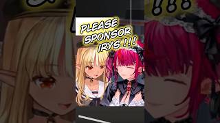 Flare's fanbase pun turned into a high IQ Sponsorship Proposal for IRyS !?