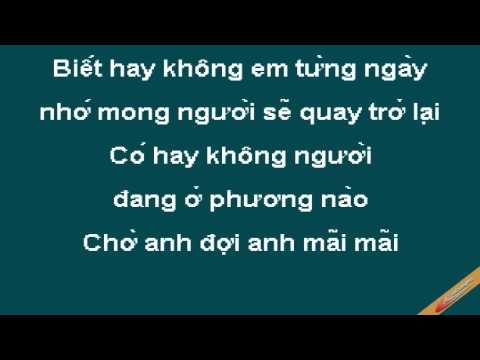 Mai Yeu Minh Anh Karaoke - Thùy Chi - CaoCuongPro