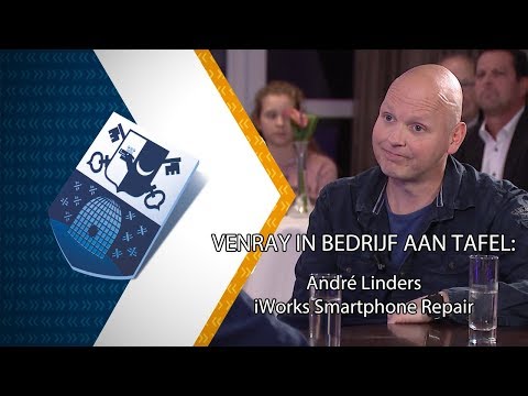 Venray in bedrijf: André Linders – iWorks Smartphone Repair - 18 november 2017 - Peel en Maas TV