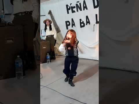 Valentina Montserrat en La Peña de La Matra, Valcheta, Rio Negro 🇦🇷 #2025 #folklore #music #talento