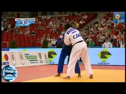European Team Judo Championships Budapest 2013 Final -63kg VAN EMDEN (NED) - AGBEGNENOU (FRA)