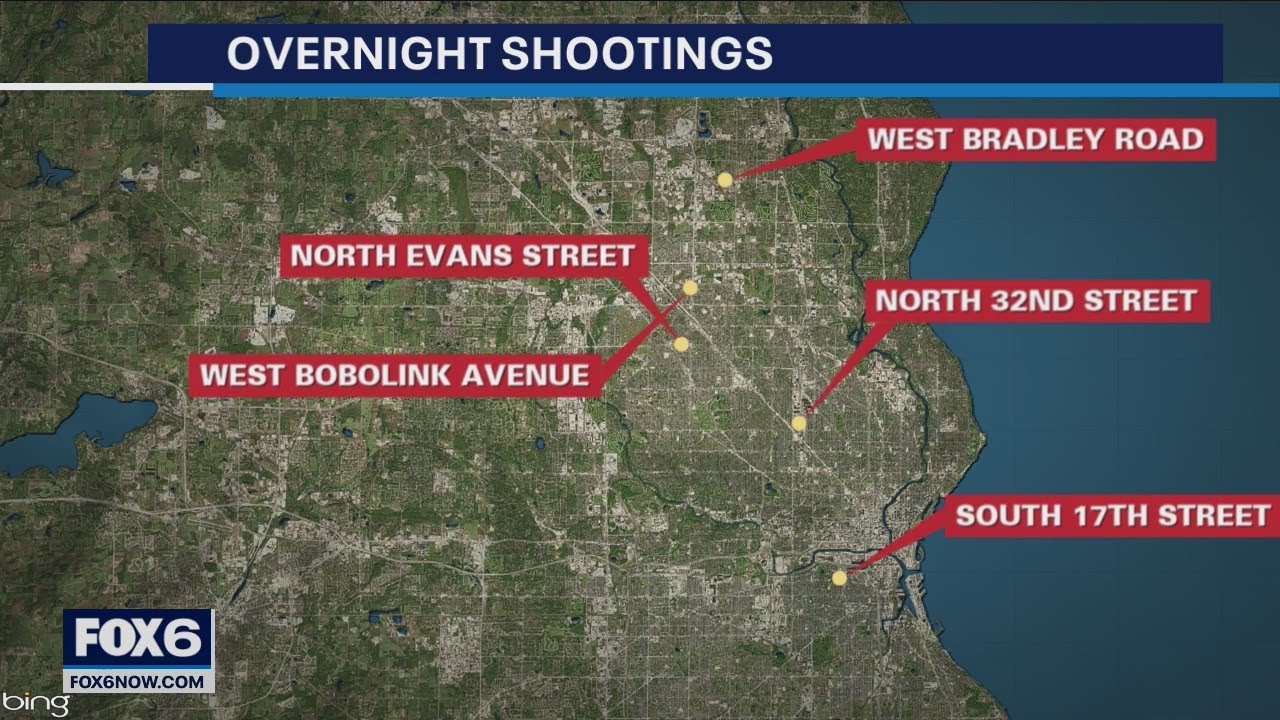 Milwaukee shootings: 2 dead, 4 injured | FOX6 News Milwaukee