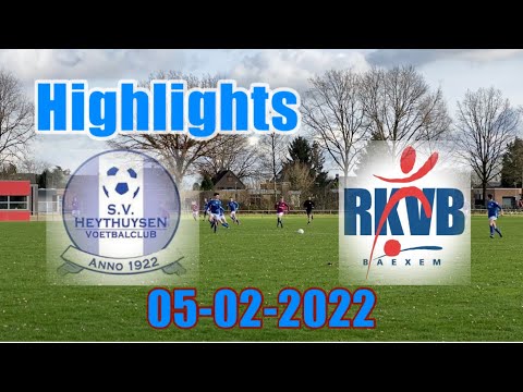 HIGHLIGHTS RKVB BAEXEM VS. HEYTHUYSEN (3-6) 05-02-2022