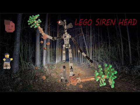 КАК СОБРАТЬ СИРЕНОГОЛОВОГО ИЗ LEGO/SIREN HEAD/SCP-6789/How to build Lego Siren Head
