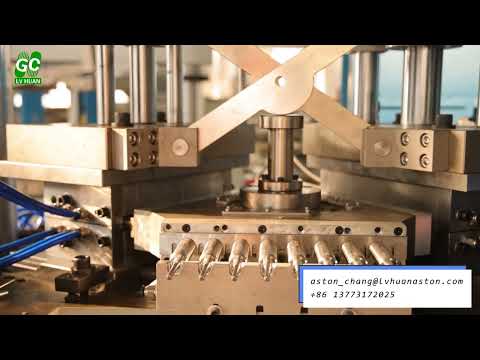 Discover the next level of injection blow molding with LVHUAN Machinery's IB35