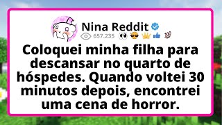 Coloquei MINHA filha para descansar no quarto de HÓSPEDES. Quando voltei 30 MINUTOS depois...