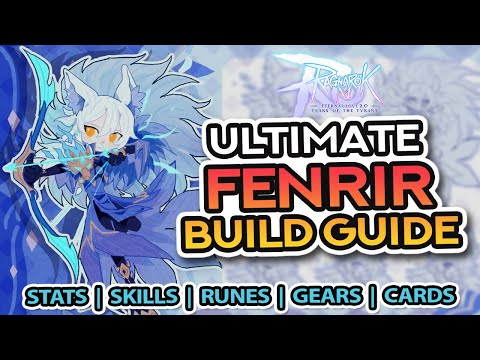 Ultimate FENRIR DPS Build Guide for PVE ~ Stats, Skills, Runes, Gears, Cards, and MORE!!