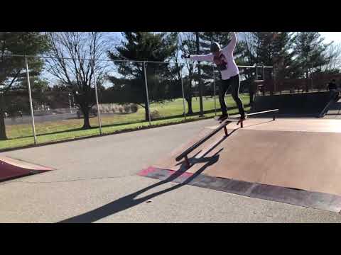 First down-rail boardslide in awhile