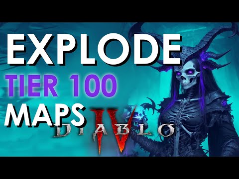 EXPLODE T100 MAPS WITH THIS BUILD | Diablo IV Necromancer Mini-Guide