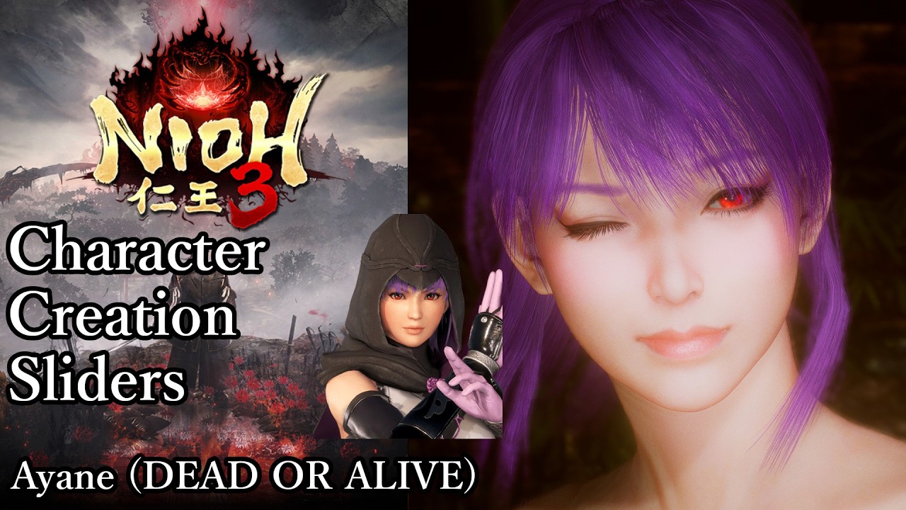 NIOH3 Character Creation - Ayane (DEAD OR ALIVE)