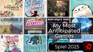 Spiel 2025 (Essen) | My Most Anticipated Games
