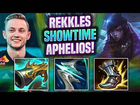 REKKLES SHOWTIME WITH APHELIOS! - KC Rekkles Plays Aphelios ADC vs Jinx! | Season 2022