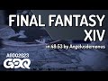 Final Fantasy XIV By Angelusdemonus In 48 53 Awesome Games Done Quick 2023