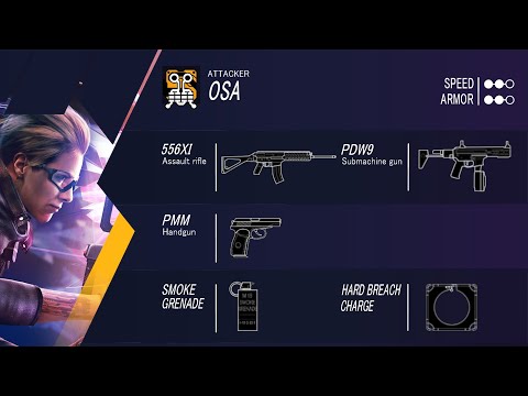 *NEW* Operator OSA Loadout Leaked - Operation Crystal Guard Rainbow Six Y6S3