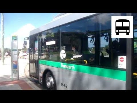 Volvo B7RLE Mark III (Volgren, 12m, ZF EcoLife) - Departing Bus Stop (Transperth Circle Route 98)