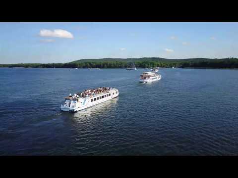 Beats and Boats 2017 in Berlin - drone Day über dem Müggelsee