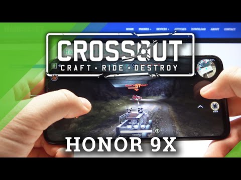 CROSSOUT Gameplay on Honor 9X – Graphics / Efficiency Test